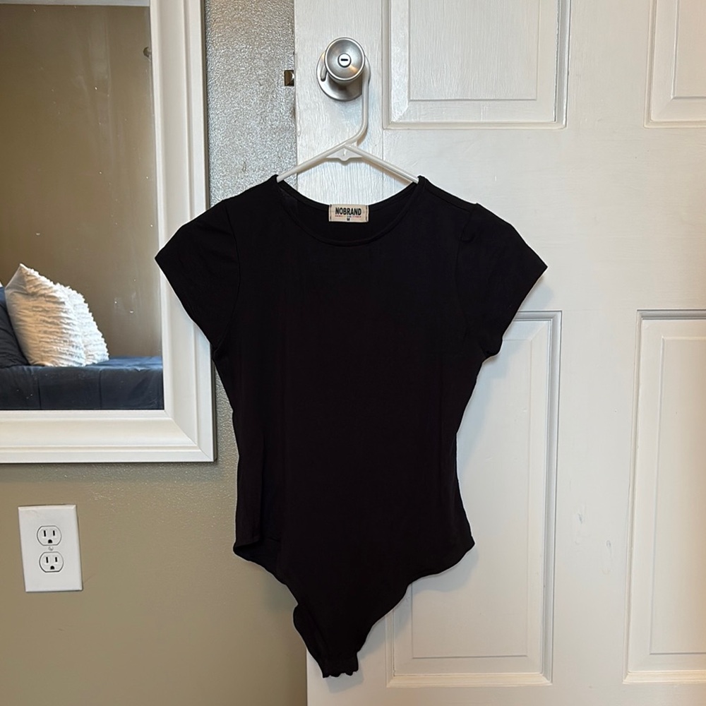 No Brand Black Short Sleeve Bodysuit…Worn Once